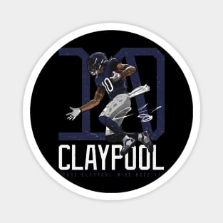 Chase Claypool Chicago Bold Number Magnet